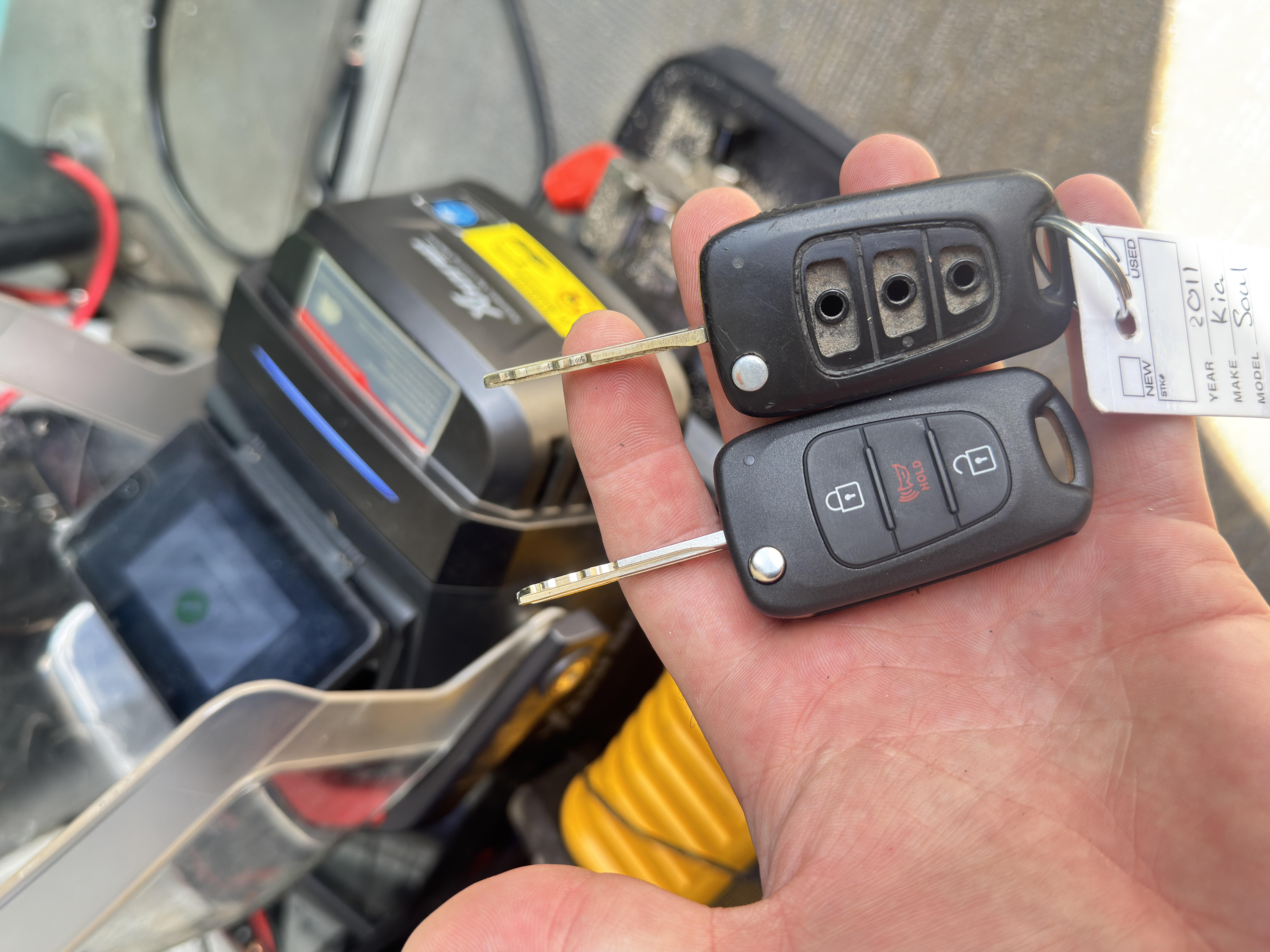 Spare key made for Kia Soul by Second Key Locksmith Richmond KY